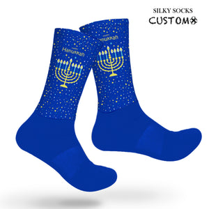 UWish Happy Hannukah Socks